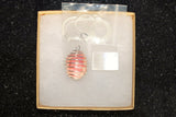 CHARGED Rhodochrosite Crystal Perfect Pendant HEART TEACHER + 20" Silver Chain