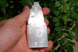 [4pcs] 4" Selenite Crystal Tower of Divine Mind Healing POWER: ZENERGY GEMS