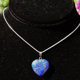 Perfect Pendant - Lapis Lazuli Heart Pendant + 20" Chain by ZENERGY GEMS