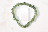 CHARGED Rare Dark Green Apatite Crystal Bracelet Healing Energy REIKI WOW!!!