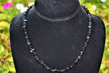 CHARGED  Himalayan Black Tourmaline Necklace 18" Healing Energy REIKI WOW!!!