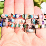 CHARGED Premium Every Crystal Chip Stretchy Bracelet (40+ Crystal Types) REIKI!